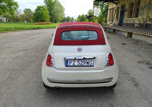 Fiat 500 cena 23500 przebieg: 147870, rok produkcji 2010 z Krotoszyn małe 232